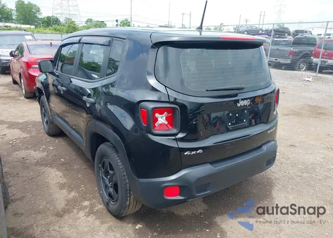 2015 Jeep Renegade Sport from USA, damaged, VIN ZACCJBAH8FPC20872